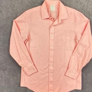 Brooks Brothers Coral Dress Shirt